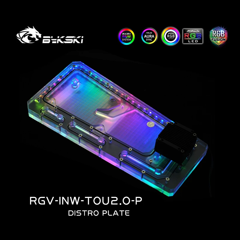 BYKSKI Acrylplatine Wasserkana – Distro Plate Ddc Pump Combo Bewertung und Preis