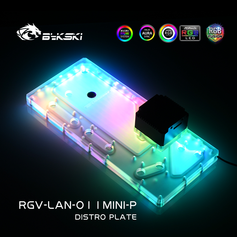 BYKSKI Wasserkühlsystem Waterw – Distro Plate Ddc Pump Combo Bewertung und Preis