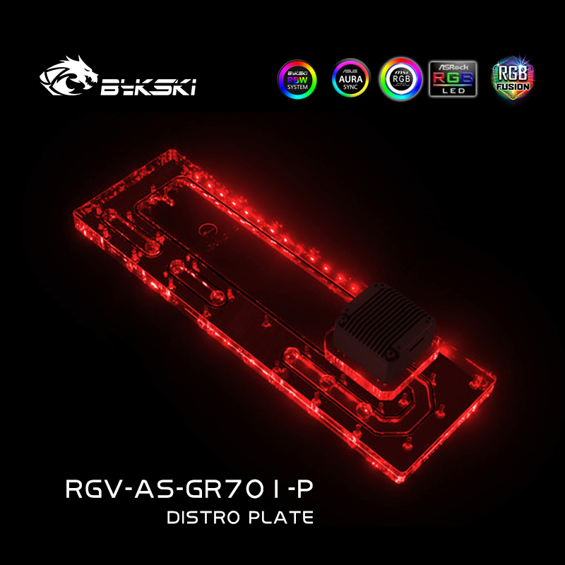 BYKSKI Distro Plate Acryl Rese – Distro Plate Ddc Pump Combo Bewertung und Preis